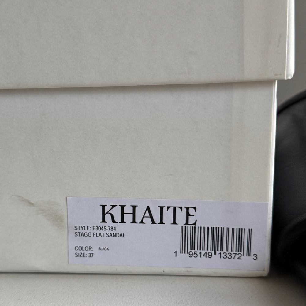 Khaite Stagg Leather Flats - Picture 3 of 7